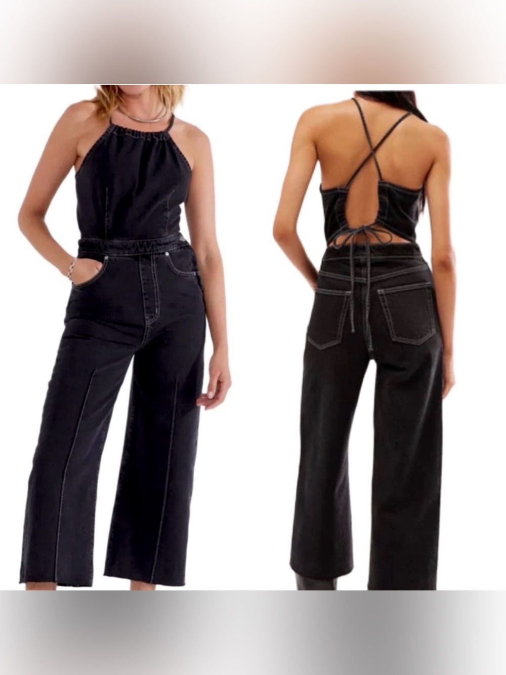 ÉTICA Cami Halter Jumpsuit